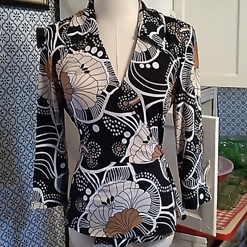 Vintage R&M Richard's blouse sz 10